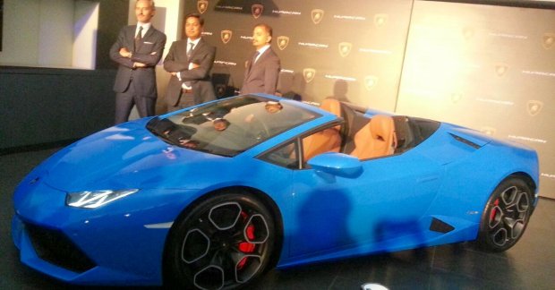 Lamborghini Huracan Spyder launched at INR 3.89 crore