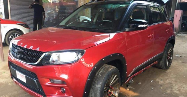 Customized Maruti Vitara Brezza - In 8 Images