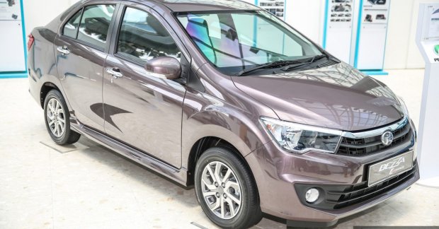 Perodua Bezza sedan launched in Malaysia