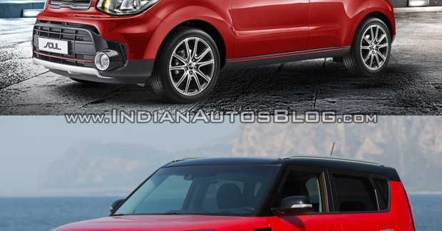 Kia Soul facelift vs pre-facelift model - Old vs. New
