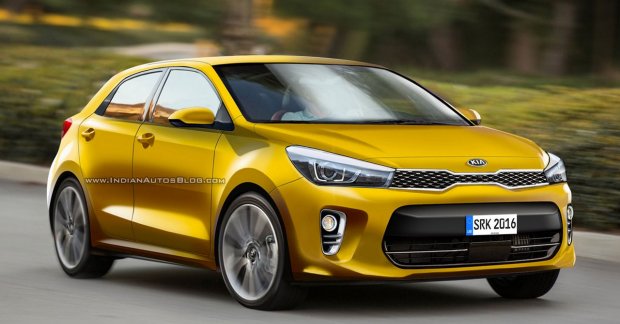 2017 Kia Rio Rendering