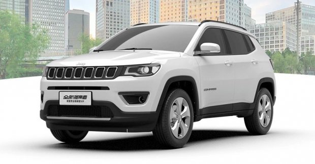 Fresh images of the 2017 Jeep Compass released in China