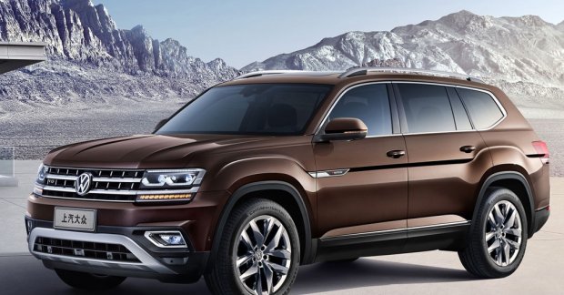 VW Teramont (Atlas) for China revealed