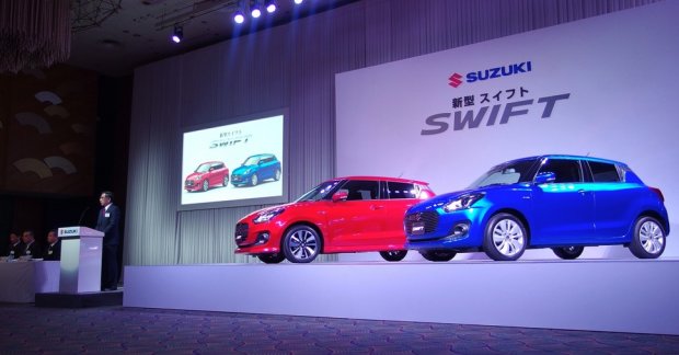 2017 Suzuki Swift launched in Japan [24 photos]