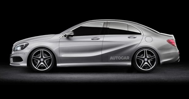 Mercedes A-Class Saloon planned to take on Audi A3 Saloon