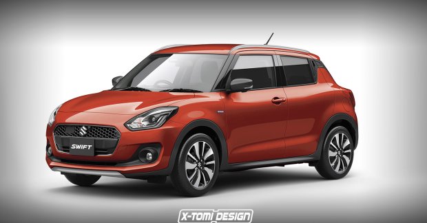 2017 Maruti Swift Cross - Rendering