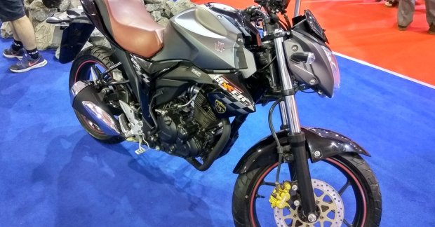 Suzuki Gixxer SP showcased at APS 2017