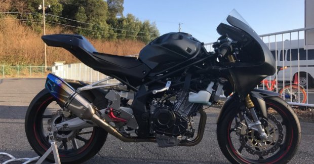 Honda CBR250RR hits 185 km/h with Ikazuchi TricStar exhaust