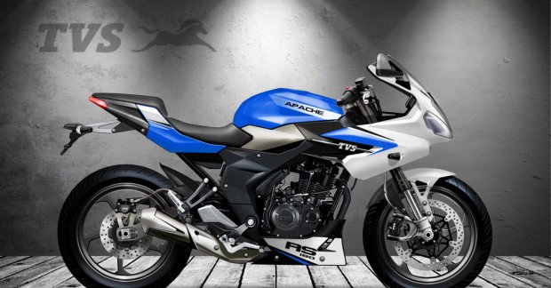 TVS Apache RTR 180 RS Concept - Rendering