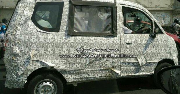 Suzuki Car Dealership >> Mahindra Jeeto passenger van spied for the first time Suzuki Car Dealership >> Mahindra Jeeto passenger van spied for the first time