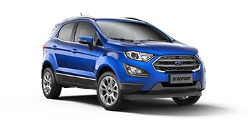 2018 Ford EcoSport (facelift) listed on Ford Brazil website