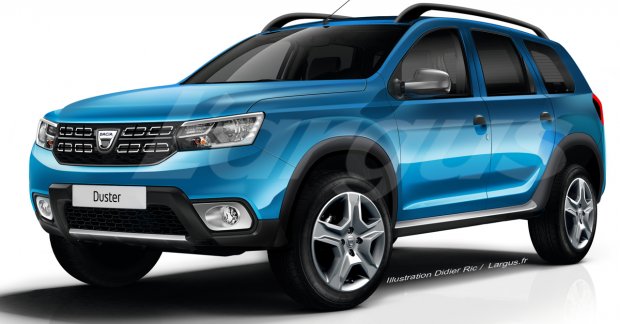 2018 Dacia Duster (Renault Duster) rendered by French media