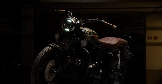 Royal Enfield Bullet Electra 'Parantapa' by Eimor Customs
