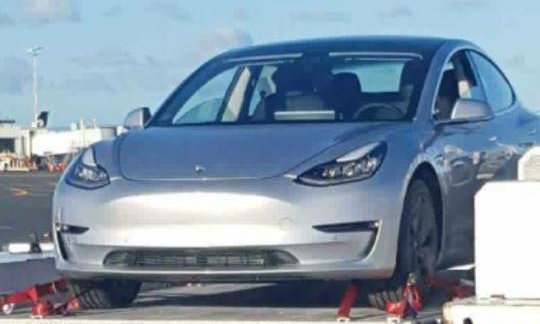 Tesla Model 3 spotted outside the USA for the first time