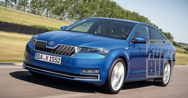 Next-gen 2019 Skoda Octavia rendered, details revealed