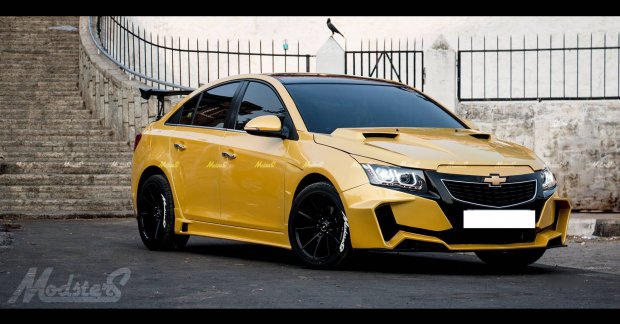 Chevrolet Cruze Project 'Yellow Transformer' - In Images