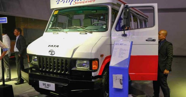 Tata SFC 407 Jeepney concept introduced in Philippines