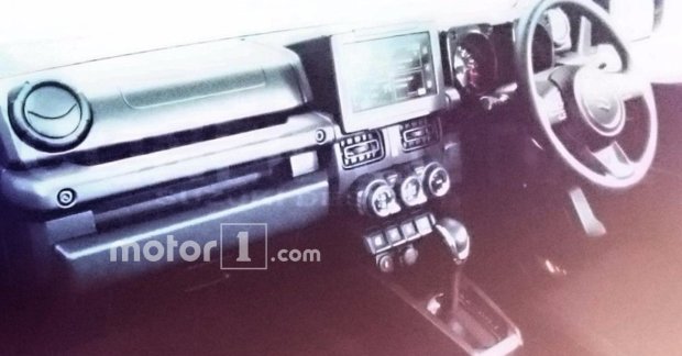 2018 Suzuki Jimny Interior revealed in leaked images with features