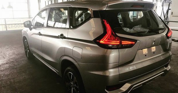 Mitsubishi Xpander (Expander) with beige interior spotted 