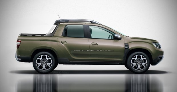 Next-gen Renault Duster Oroch rendered based on 2018 Dacia 