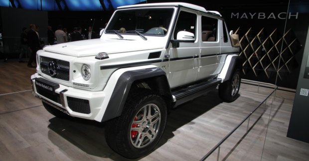 Mercedes-Maybach G 650 Landaulet showcased at IAA 2017 - Live