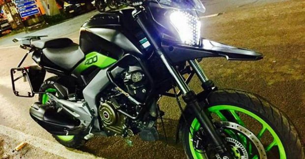 Modified store bajaj dominar