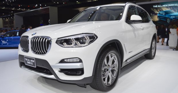 2018 BMW X3 showcased at 2017 Thai Motor Expo