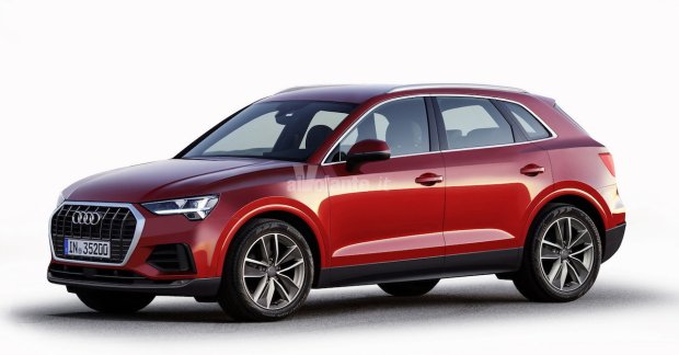 Next-gen 2018 Audi Q3 rendered in production guise