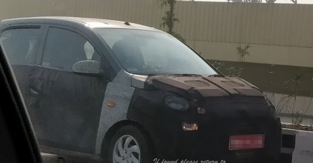 2018 Hyundai Santro (Hyundai AH2) spotted again ahead of 