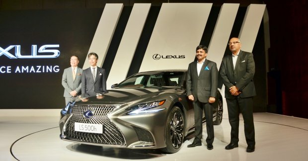 Lexus LS500h launched in India at a starting price of INR 1.77 crore