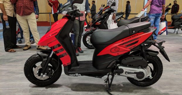 Aprilia Storm 125 India launch deferred to January 2019 