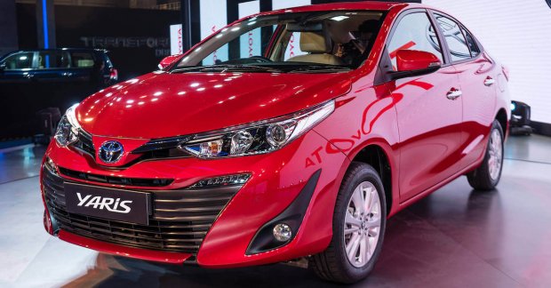 Honda City & Hyundai Verna outsell the Toyota Yaris by 2X 