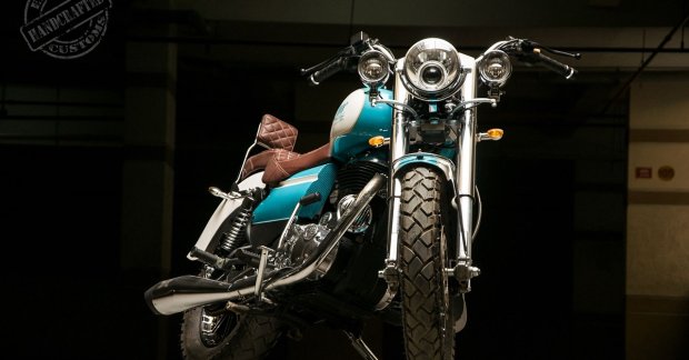Royal Enfield Bullet 350 'Cerulean' by Eimor Customs
