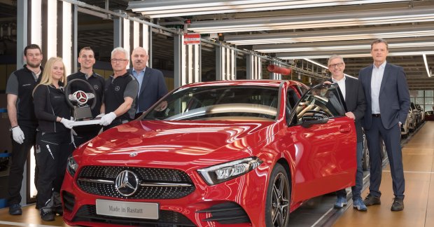 India-bound 2018 Mercedes A-Class enters production