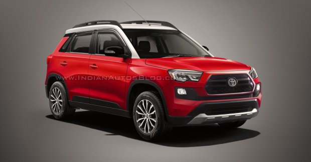 Toyota Vitara Brezza - IAB Rendering