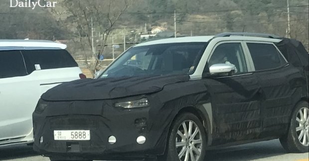 Next-gen Ssangyong Korando (ssangyong C300) Spied In Production Body