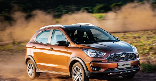 Ford Ka FreeStyle (Ford Freestyle/Ford KA+ Active) unveiled in Brazil