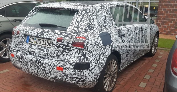 Mercedes A-Class Plug-in Hybrid spotted in a parking lot