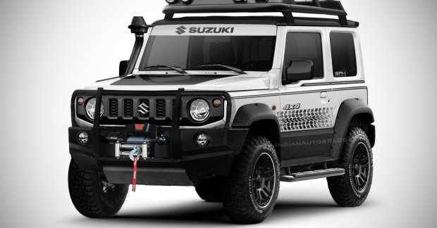 New 2019 Suzuki Jimny off-road spec - IAB Rendering