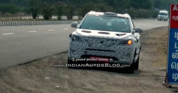 IAB reader spots Mahindra S201 (SsangYong Tivoli based compact SUV)