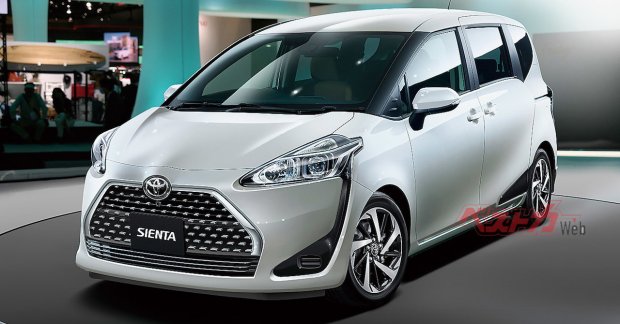 2018 Toyota Sienta (facelift) - Rendering