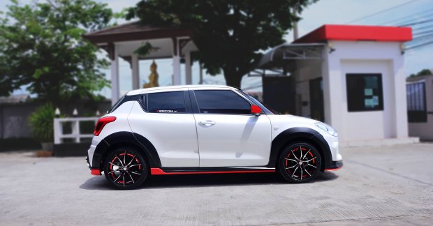 Custom 2022 Suzuki Swift with Zercon body kit from Thailand