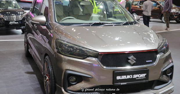2018 Suzuki Ertiga Sport Concept - In Images & Video