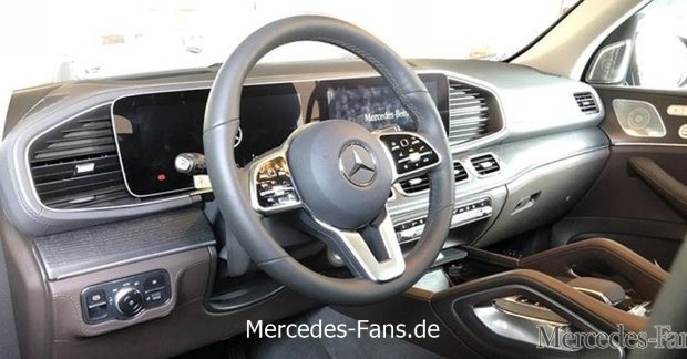 2019 Mercedes GLE interior leaked online
