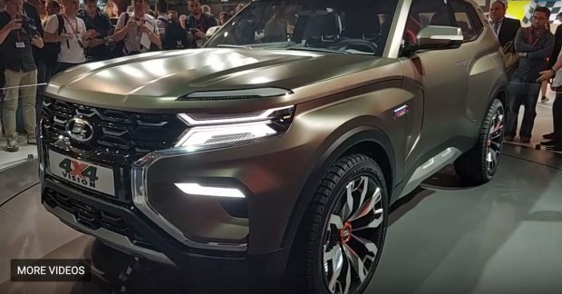 Lada 4x4 Vision Concept at MIAS 2018 - Video