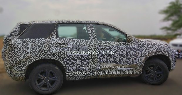 Tata Harrier spotted with 18-inch wheels & Bridgestone 