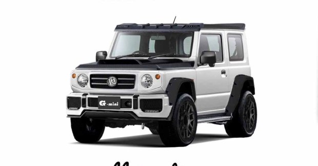 This modified Suzuki Jimny is a Mercedes G-wagen's 'mini-me'