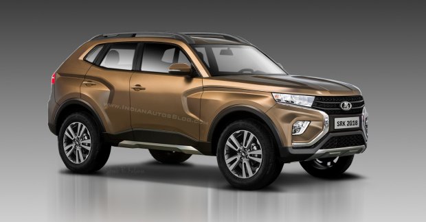 Next-gen Lada 4x4/Lada Niva imagined - IAB Rendering