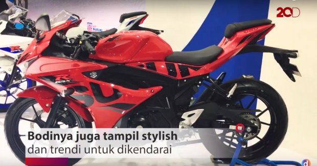 Suzuki GSX-R150 ABS launched at the Indonesia Motorcycle 