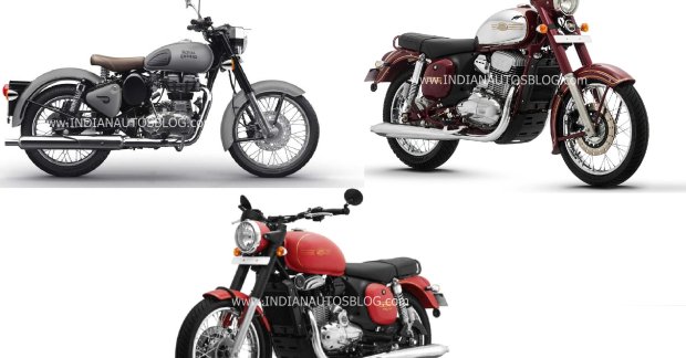 Jawa & Jawa Forty-Two vs Royal Enfield Classic 350 - Spec 